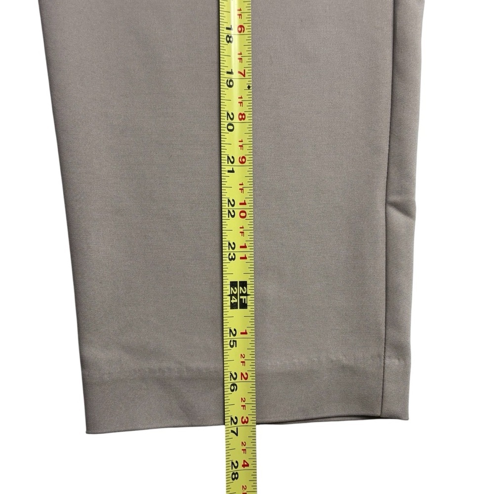 NWT Chico's Fabulously Slimming Ankle Pant 2.5 US Size 14 Tan Stretch 27” Inseam - Picture 6 of 10